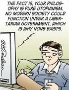 Doonesbury makes fun of Ron Paul & Libertarians