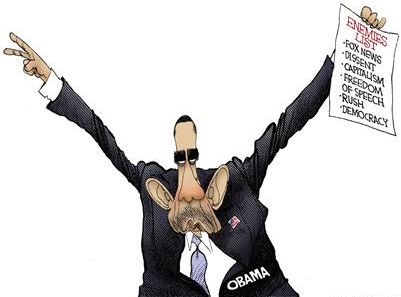 Obama is Nixon! Enemies list! Fox News, Dissent, Capitalism, Freedom of Speech, Rush, Democracy